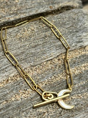 Radiant Gold Charms Bracelet