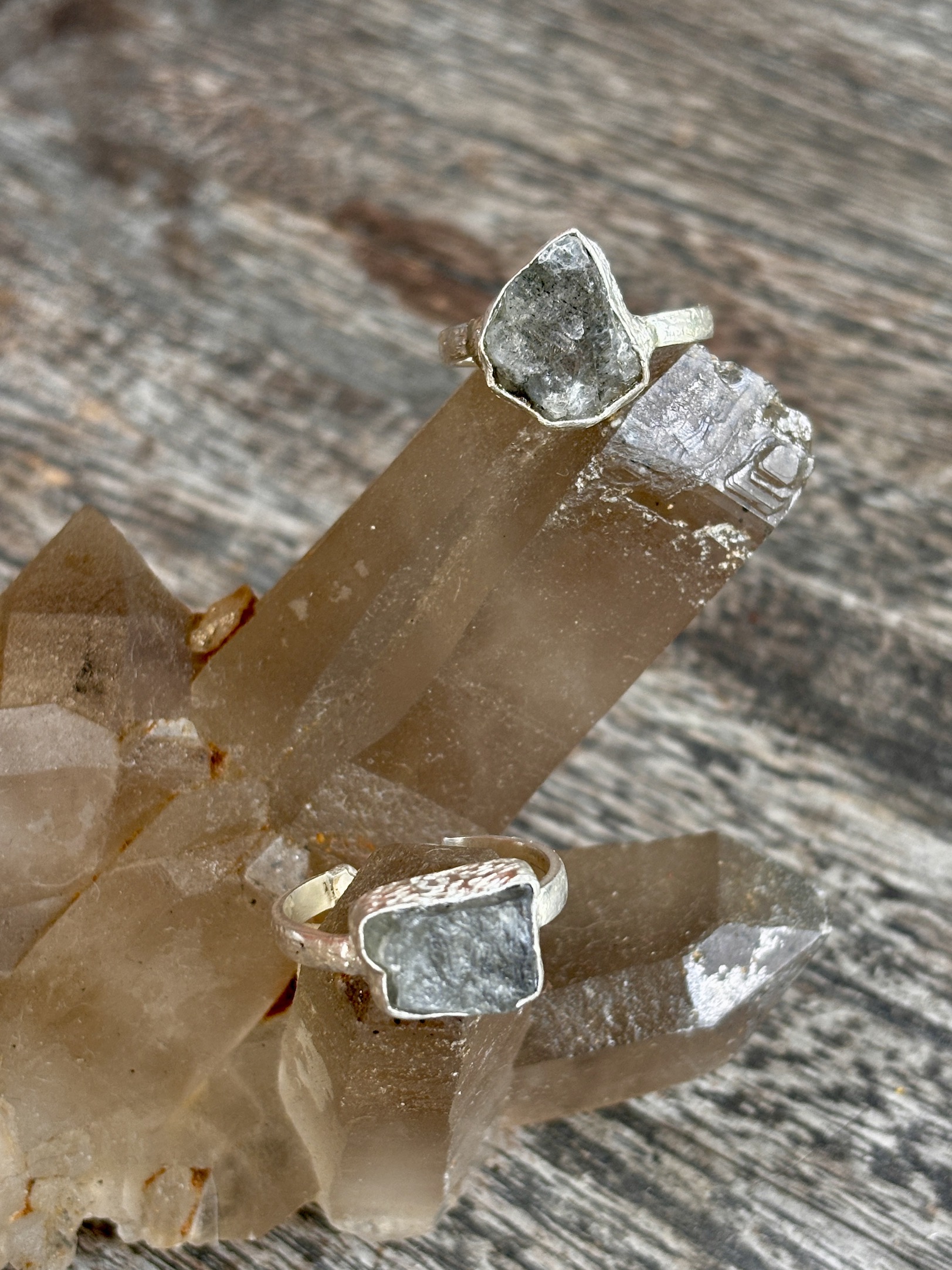 Nature's Gem Rings; Labradorite