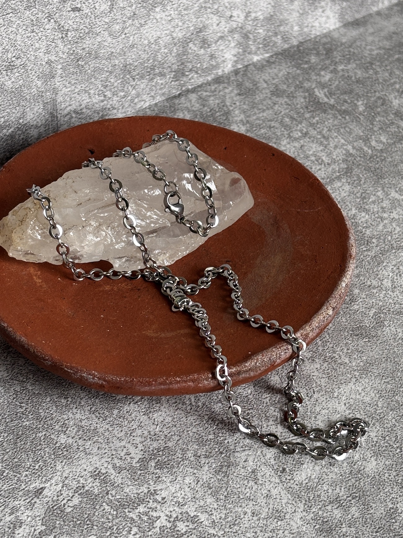Nuri Titanium Box Chain necklace - Image 3