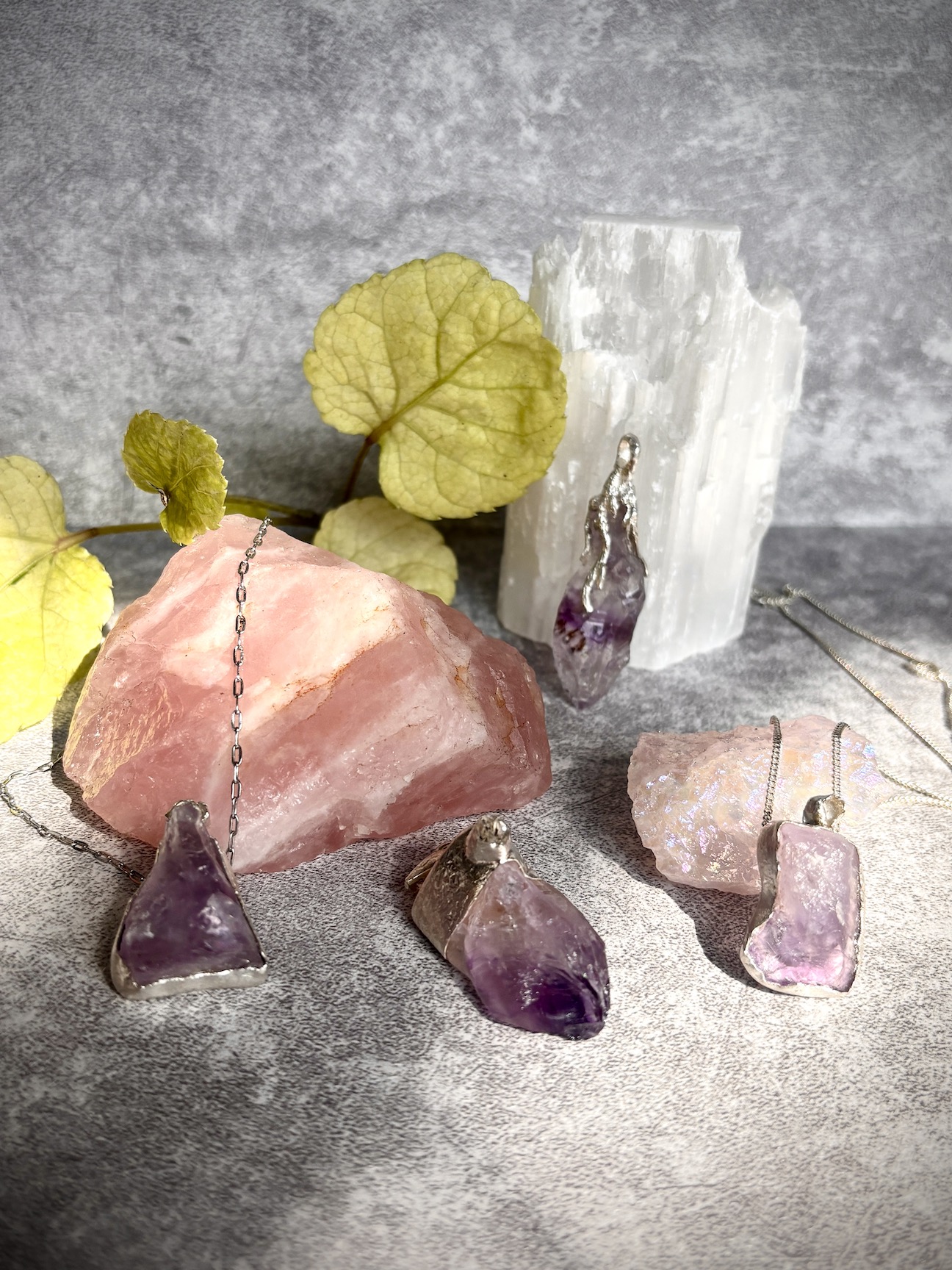 Soul of Amethyst Pendants