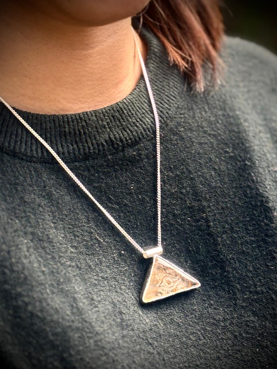 Golden Rutilated Quartz Pendant-'All Seeing Eye ' - Image 3